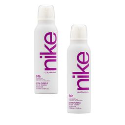 Nike Women Pack Of 2 Ultra Purple Fresh EDT Deodorant - 200 ml Each-29