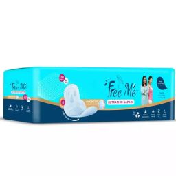 Free Me Premium Tri-fold Sanitary Pad 0% Toxic Chemicals XL Size, (Pack of 30 Pcs)-image-87