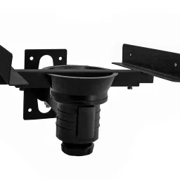 Audiovan Adjustable Speaker Wall Mount Bracket with Swivel 8 x 304.8 mm (12 Inch)es Pair (2 Bracket) Black-46