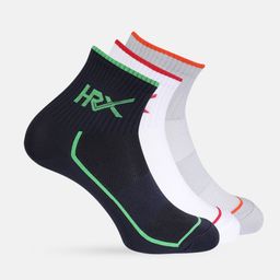 HRX by Hrithik Roshan Men Pack of 3 Dry Fit Above Ankle-Length Socks-33