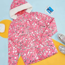 YU by Pantaloons Kids Pink Printed Full Sleeves Jacket-picture-25