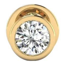SHINE ETERNAL Lab Grown Diamond 18k (750) Yellow Gold Earrings for Women-image-64