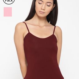 Lady Lyka Women Pack Of 2 Solid Camisoles CAMI-04-image-28