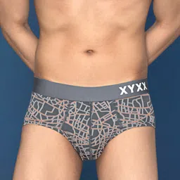 XYXX Printed Mid-Rise Basic Brief XYBRF192-picture-42