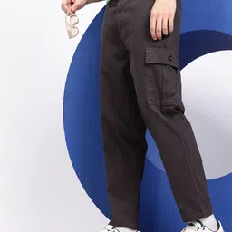 Aeropostale Men Straight Fit Cargos Trousers-picture-16