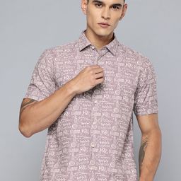 Flying Machine Slim Fit Aztec Printed Casual Shirt-picture-24