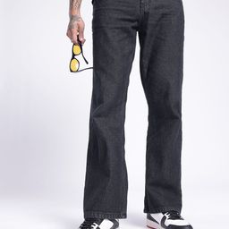 glitchez Men Classic Cool Flared Jeans-image-93