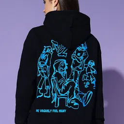 GRIFFEL Women Graphic Printed Sweatshirt-image-36