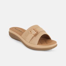 Mast & Harbour Women TPR Solid Open Toe Casual Flats-picture-13