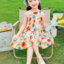 LULU & SKY Floral Print A-Line Dress-picture-22
