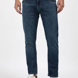 Peter England Casuals Men Slim Fit Mid-Rise Light Fade Jeans-picture-7