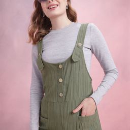 DressBerry Textured Basic Jumpsuit-picture-38
