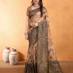Mantrotsav Floral Zari Saree-picture-10