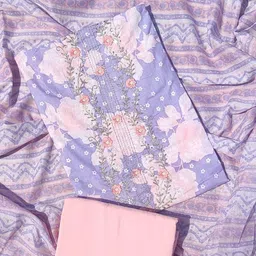GC 80 BY GAURI COLLECTION Embroidered Pure Cotton Unstitched Dress Material-picture-15