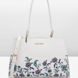 Allen Solly Ethnic Motifs Printed Structured Handheld Bag-6