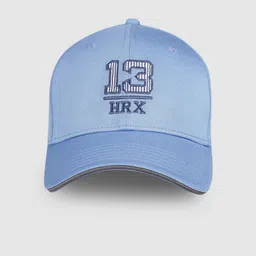 HRX by Hrithik Roshan Unisex Light Blue Embroidered Baseball Cap-44