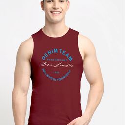 Friskers Men Pure Cotton Printed Gym Innerwear Vests 151024AE656-14-picture-54