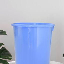 Kuber Industries Blue 2 Pieces Open Dustbins 5 L Each-47