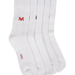 MARC Men Pack of 5 Solid Calf-Length socks-18