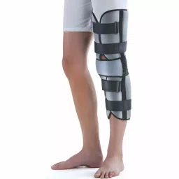 Dyna Innolife Knee Immobiliser Short-Grey-X-Large-image-43