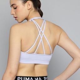 Puma MOVE Strappy Full Coverage Drycell Styled Back Training or Gym Bra 52622447-image-19