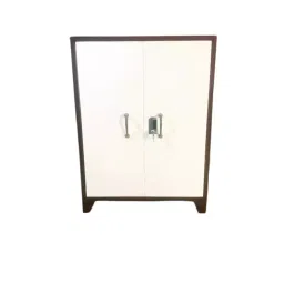 Rimsha Storage Cabinet with Double Door & Central Lock 1000x500x1500 mm Free Standing Mild Steel for Industrial Use-picture-19