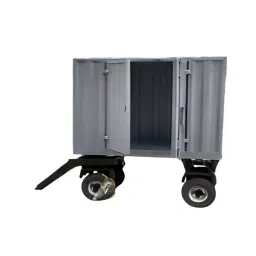 Rimsha Heavy-Duty Industrial Trolley with Tubeless Tyres & Towing Hook 1800x1200x1200 mm Mild Steel 500 Kg Load Capacity for Industrial Use-17