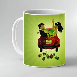 Keviv Multicoloured Text or Slogans Printed Ceramic Glossy Mugs Set of Cups and Mugs-image-63