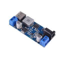XY-3606 DC-DC Buck Converter Step-Down Power Module 5V 12V 24V To 5V 5A Buck Converter Module Step Down To 5V With USB Port For Phone Fast Charging Transformer Dual Output Voltage Regulator Board - RS1864XY-3606 DC-DC Buck Converter Step-Down Power Module 5V 12V 24V To 5V 5A Buck Converter Module Step Down To 5V With USB Port For Phone Fast Charging Transformer Dual Output Voltage Regulator Board - RS1864-18