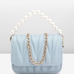 DressBerry Structured Quilted Satchel Bag-10