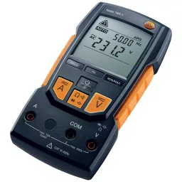 TESTO DIGITAL MULTIMETER, 10A, 600V, 4000COUNT, 0590 7601-46
