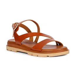 Viviblu Women Open Toe Flats with Buckles-picture-11