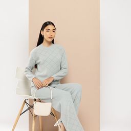 Chemistry Checked Sweater With Trousers-picture-58