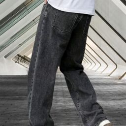 SZN Men Classic Boyfriend Fit Mid-Rise Stretchable Jeans-picture-30