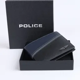 Police Men Leather Two Fold Wallet-19