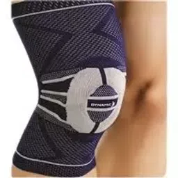 Dyna 3D Knitted Knee Brace (Right) - Grey-XXL-image-69