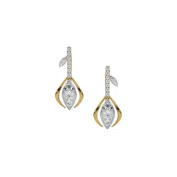 Emori Women Yellow Earrings Diamond-image-13