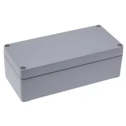 RS PRO Grey Die Cast Aluminium Enclosure, IP66, Grey Lid, 175 x 80 x 57 mm Model No 7608998-image-86