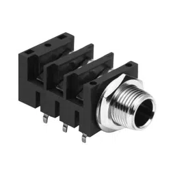 AMPHENOL AUDIO AUDIO CONN, 1/4" MONO, R/A RCPT, 4P2C, ACJM-MHDRM-image-75