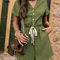 DressBerry Crinkled Playsuit-picture-14
