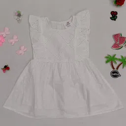 Creative Kids Print Fit & Flare Dress-image-49