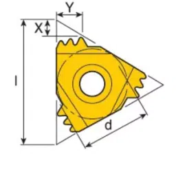 TaeguTec Insert Threading Tool Dia- 4.76mm 08IR 20 UN Grade- TT8010-image-95