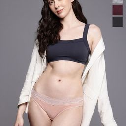 NEXT Women Pack Of 4 Lace Detail Bikini Briefs 552135-image-23