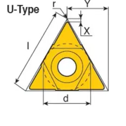 TaeguTec Insert Threading Tool Dia- 6.35mm 11EL A 60 Grade- TT9030-image-68