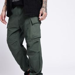 FCUK Men Street Vibe Toggle Hem Relaxed Fit Joggers-image-5