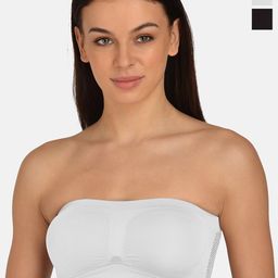 mod & shy Pack Of 2 Assorted Full Coverage Non Padded Bandeau Bras With All Day Comfort-picture-7