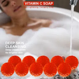 GROOVY Set Of 10 Peanut Pleasure Vitamin C Soap - 100 g Each image 3
