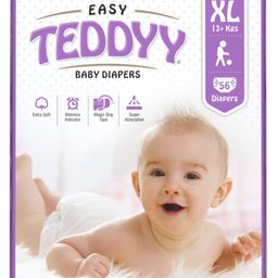 Teddyy Baby Diapers Easy Taped Style Diaper Extra Large - 56 Pieces-12