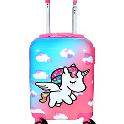 D Paradise Hard Case Trolley Bag Unicorn Print - 20 Inches-image-94