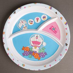 Superware Melamine3 Section Plate -Doraemon Sweet-picture-17